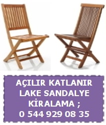 Konya alr katlanr lake sandalye kiralama