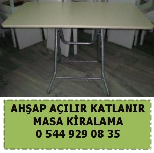 Konya ahap alr katlanr masa kiralama