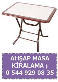 Konya ahap masa kiralama