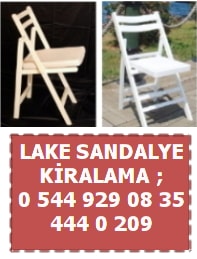 Konya alr katlanr lake sandalye kiralama