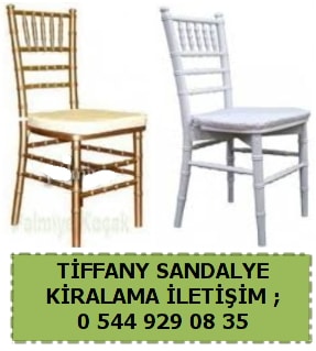 Konya tiffany sandalye kiralama